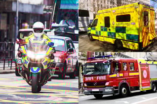 First Responders - Police, Ambulance and Fire Service