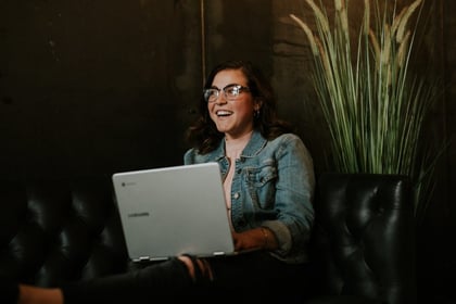 Happy remote learner