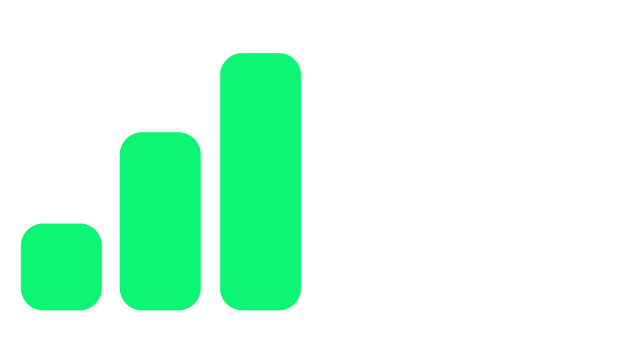 Mpirical - Brand Mark - White + Green