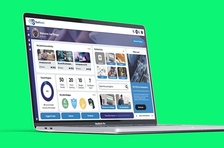 Made up company Enterprise Unlimited learning platform