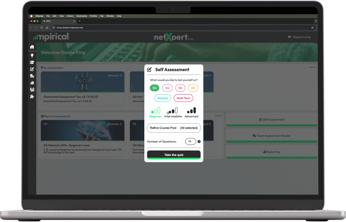 NetXpert - Self Assessment