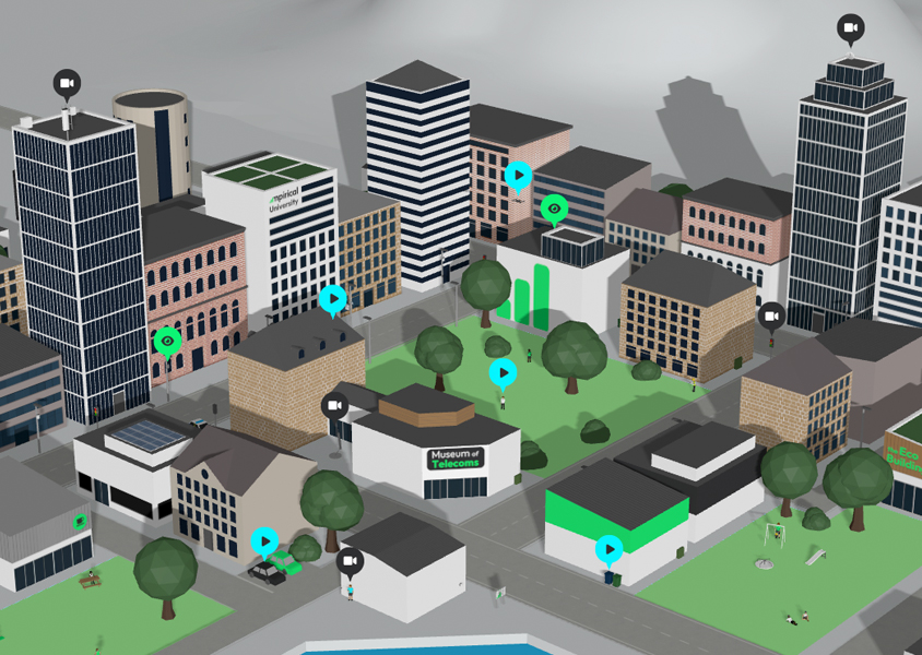 NetXplore - a view of the 3D environment