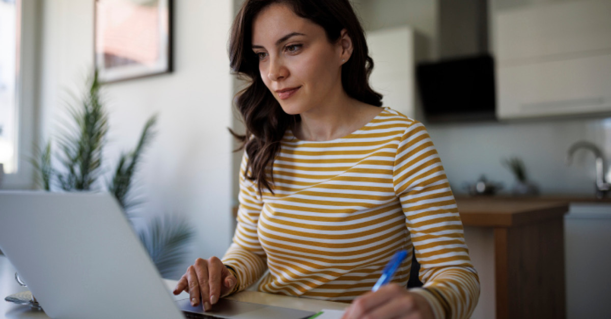Person on Laptop for Customer Testimonials