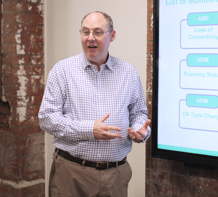 Mpirical trainer Philip during a live session