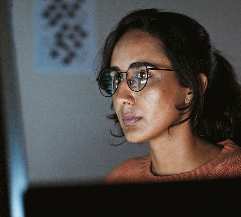User engaged in an Mpirical learning path