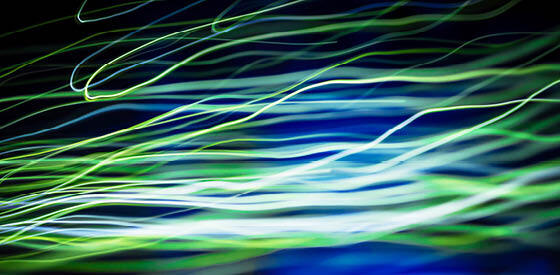 green blue light abstract