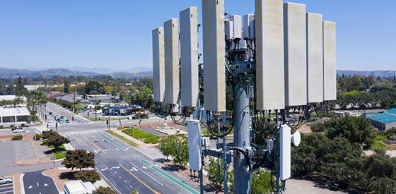 5G radio tower