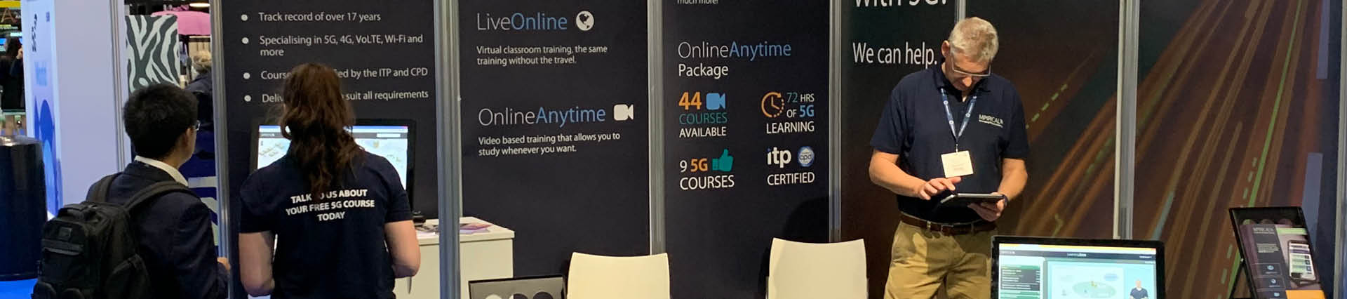 We Exhibited at 5G World- Header